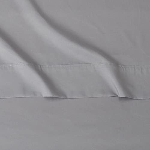 Amazon Basics 3 Piece Microfiber Bed Sheet Set Twin Dark Gray Wrinkle Free