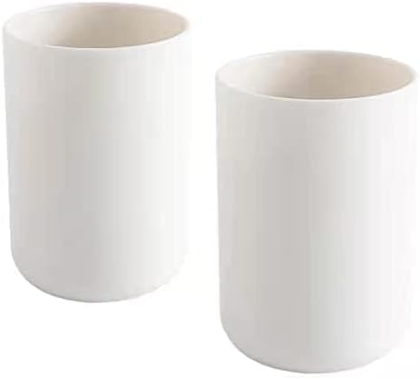 Bathroom Tumblers 2Pcs Durable and Stackable