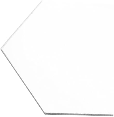 Cabilock Acrylic Hexagon Wall Mirror for Home Decor