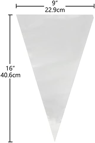 Keenpioneer Disposable Cake Decorating Bag 56 Count