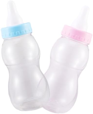 BESTYASH 2Pcs Transparent Candy Storage Jars for Party Treats and Snacks