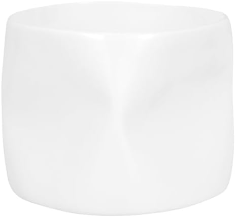 GLEAVI Mini Irregular Ceramic Teacup Candle Holder