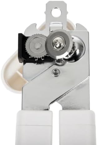 KitchenCraft Multi Function Can Opener with Bottle Cap Remover 18cm White Silver