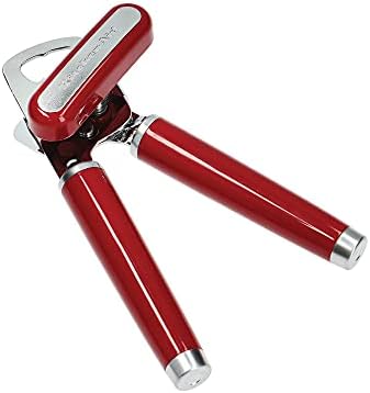 KitchenAid Tin Opener Can Bottle Opener Stainless Steel Empire Red