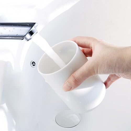 Bathroom Tumblers 2Pcs Durable and Stackable