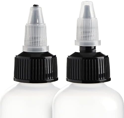 Juvale 24 Pack Clear 2oz Squeeze Bottles with Caps