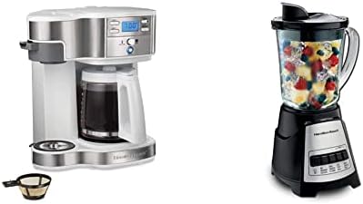 Hamilton Beach 12 Cup Coffee Maker with Built-in Blender