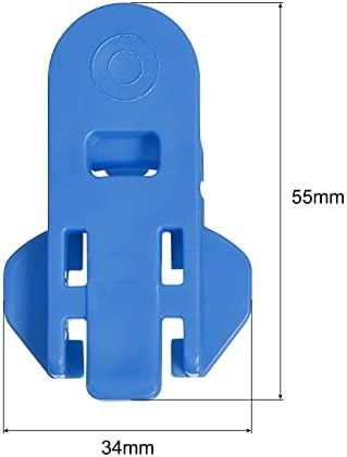 Uxcell Manual Easy Can Opener 2pcs Blue