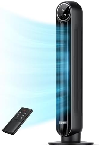 Dreo Tower Fan for Bedroom with 4 Speeds and 4 Modes