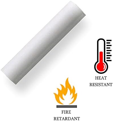 Ciata 12 Pack 5 Inch White Plastic Candle Covers