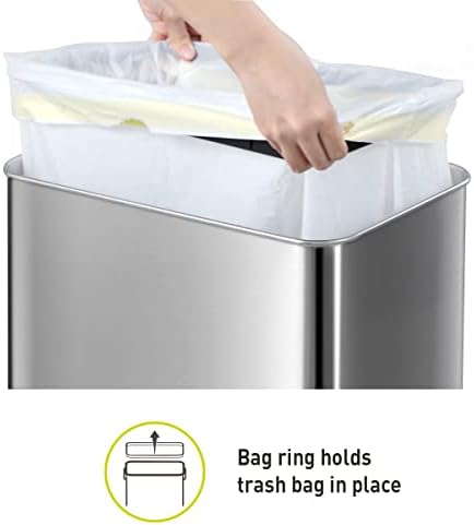 EKO Mirage-T 50 Liter Touchless Motion Sensor Trash Can