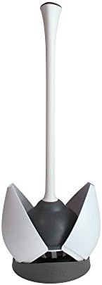 Clorox Toilet Plunger with Hideaway Caddy