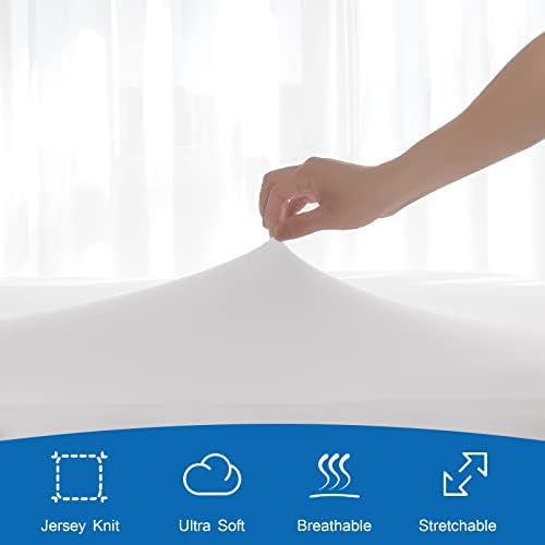Coldwind Twin Fitted Sheet White 39x75