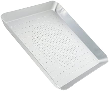 Stainless Steel Pizza Pan with Hole for Baking and Grilling