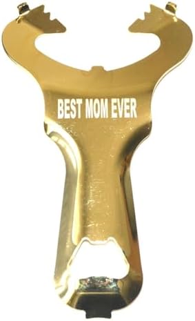 Manual Can Opener Stainless Steel Multifunctional Jar Opener Best Mom Ever Golden
