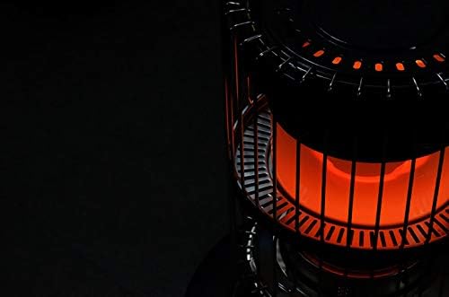 23800 BTU Convection Kerosene Heater for Indoor Use Portable Black