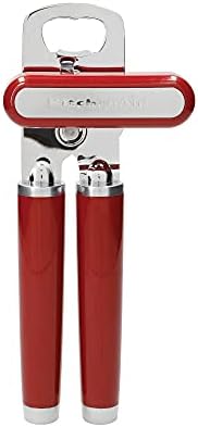 KitchenAid Tin Opener Can Bottle Opener Stainless Steel Empire Red