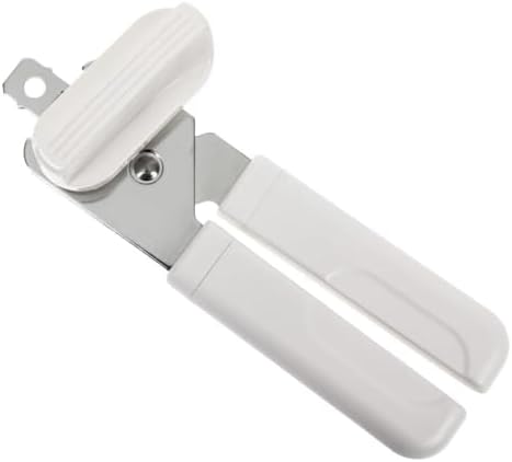 KitchenCraft Multi Function Can Opener with Bottle Cap Remover 18cm White Silver