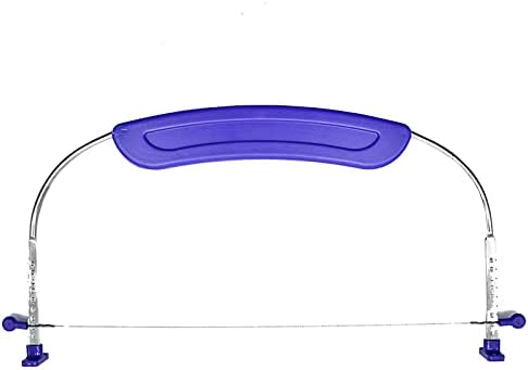 Adjustable Cake Cutter Leveler with Stainless Steel Blades and Handle