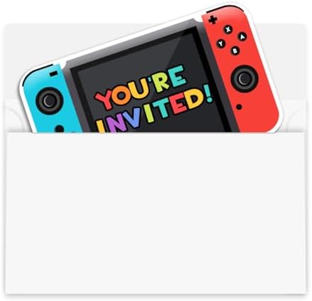 Yangmics Direct Video Game Party Invitations
