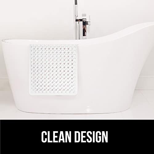 GORILLA GRIP Patented Bath Mat 35x16 Clear