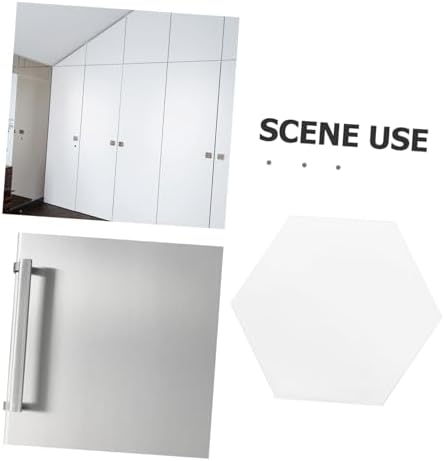 Cabilock Acrylic Hexagon Wall Mirror for Home Decor