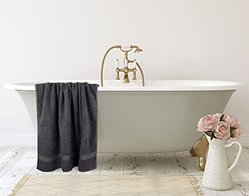 Utopia Towels Jumbo Bath Sheet 2 Pack 600 GSM Grey