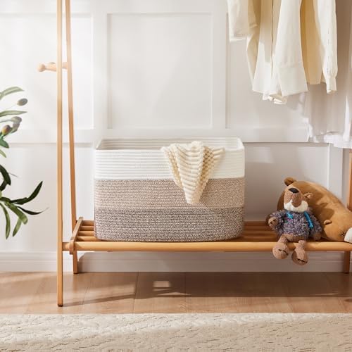 Artfeel Rectangle Woven Basket for Storage and Decor