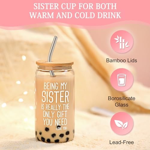 Chesace Sister Gift Set for Birthday and More