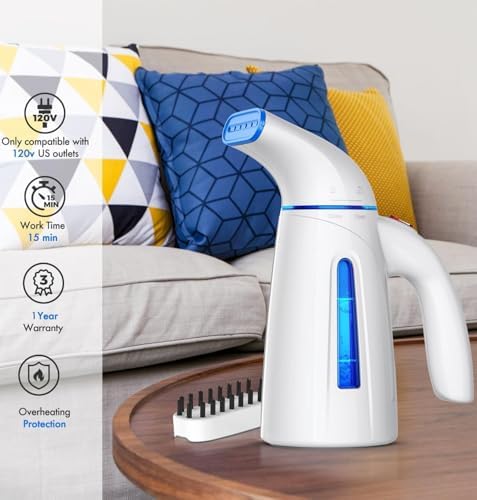 OGHom Handheld Garment Steamer 240ml 700W 120V