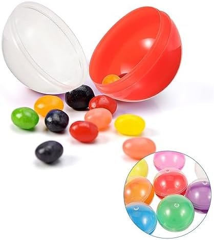 Cabilock 50pcs Fillable Round Acrylic Decorative Balls