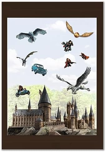 Conquest Journals Hogwarts Castle Window Cling Set