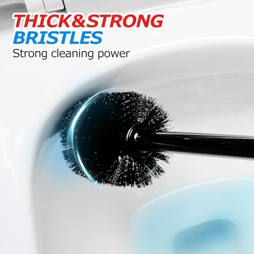 FORASTO 2 in 1 Toilet Plunger and Brush Set
