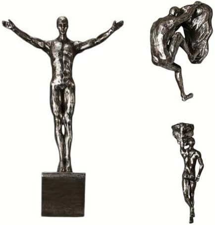 3 Pieces Antique Mountain Wall Sculpture Set