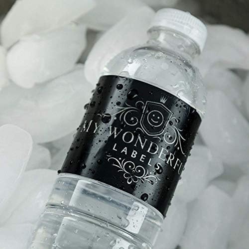 100 Monster Truck Water Bottle Labels for Birthday Parties and Kids Events