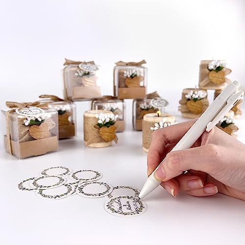 12PCS Wooden Tealight Candle Holders Wedding Favors