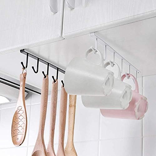 Iron Mug Holder with Adhesive Nails - 2 Pcs