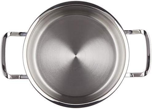 Fissler Pure-Profi Stainless Steel Stockpot with Metal Lid Induction 79-Inch
