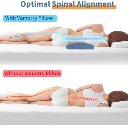 Lumbar Support Pillow for Back Pain Relief