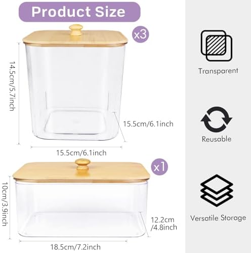 HomePekite 31 Pack Laundry Pods Container