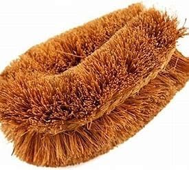 Pack of 2 Tawashi Brushes for Cleaning Vegetables and Fruits