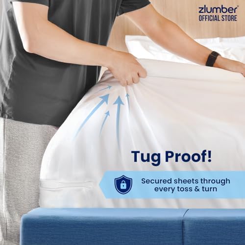 Zlumber Lock Sheet Holders - Secure Bed Sheets in Place