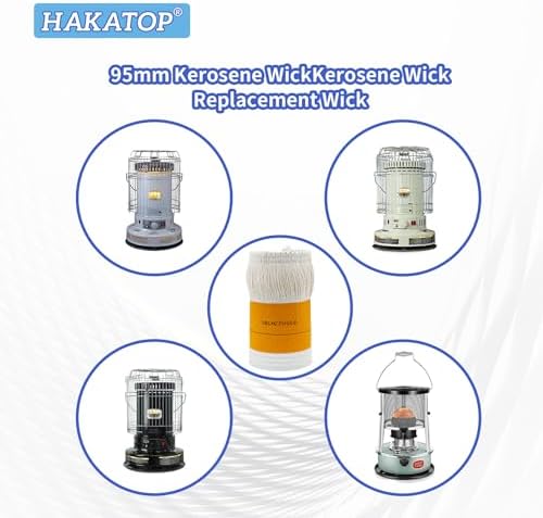 HAKATOP 2PC Kerosene Heater Wick Replacement