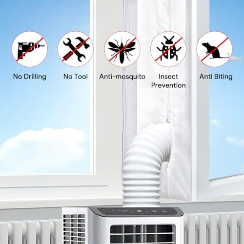 Gruntbear Portable AC Window Seal Kit 500CM