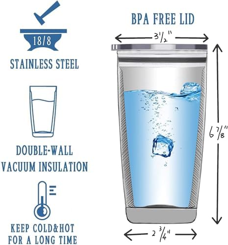 Variable Officiant Gift Tumbler - 20oz Engraved Black Insulated Stainless Steel
