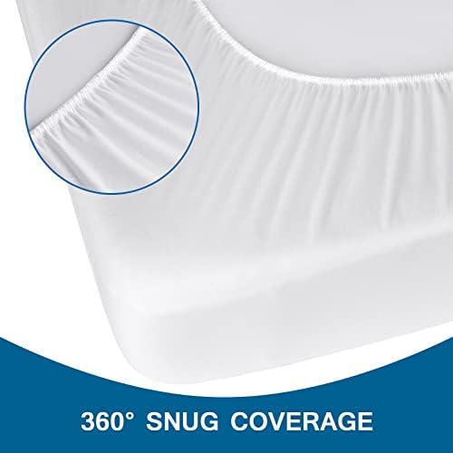 Coldwind Twin Fitted Sheet White 39x75