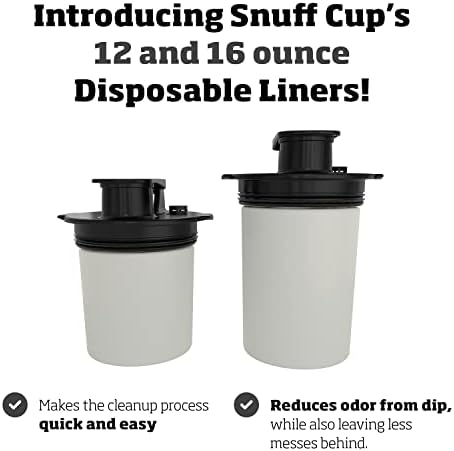 Snuff Cup Pro Spittoon with Storage and Can Opener