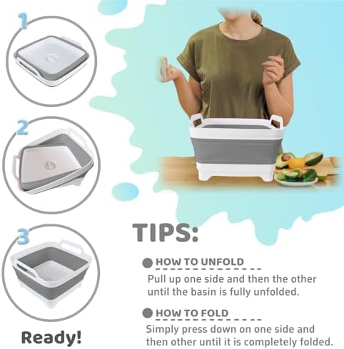 GIMWA Collapsible Wash Basin for Baby Bottles