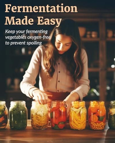 Elementi Mason Jar Fermentation Lids Set of 2