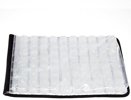 FlexiFreeze Party Mat Chiller - Food Cooling Black 19 x 15 Inches